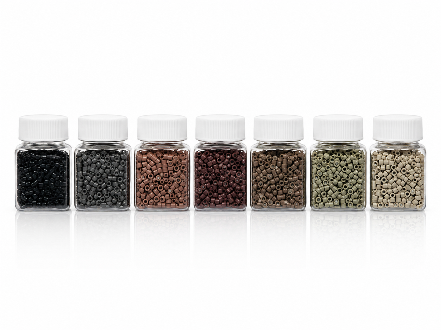 Silicone-Lined Micro Beads